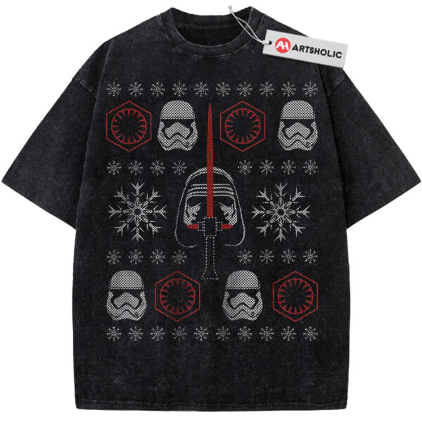 Kylo Ren and Stormtrooper Shirt, Star Wars Shirt, Christmas Shirt, Movie Shirt, Vintage T-Shirt