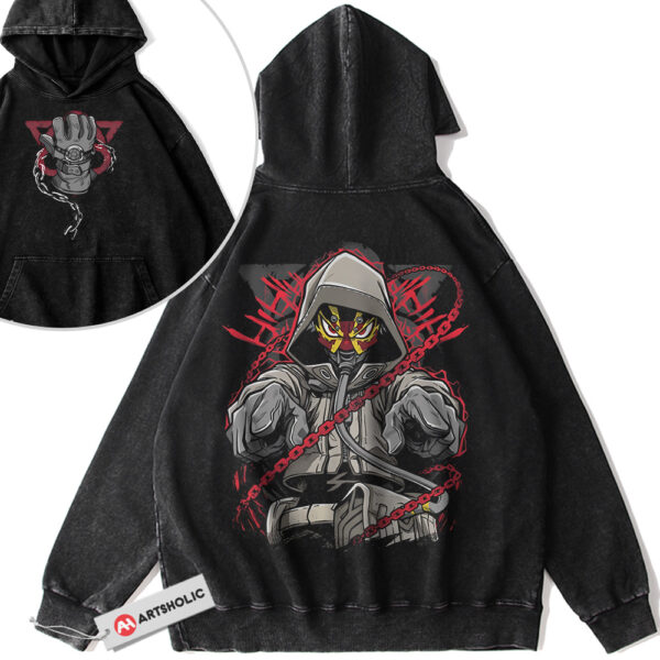 Rudo Surebrec Hoodie, Gachiakuta Hoodie, Anime Hoodie, Vintage Hoodie 2-Sided