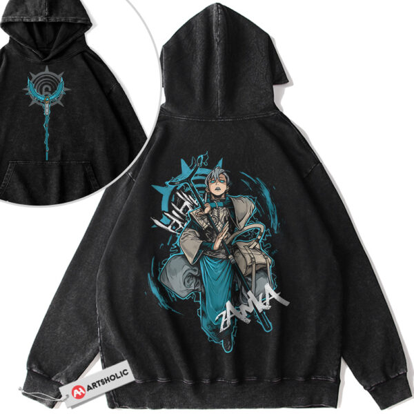 Zanka Nijiku Hoodie, Gachiakuta Hoodie, Anime Hoodie, Vintage Hoodie 2-Sided