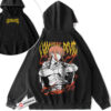 Makima Hoodie, Chainsaw Man Hoodie, Anime Hoodie, Vintage Hoodie 2-Sided
