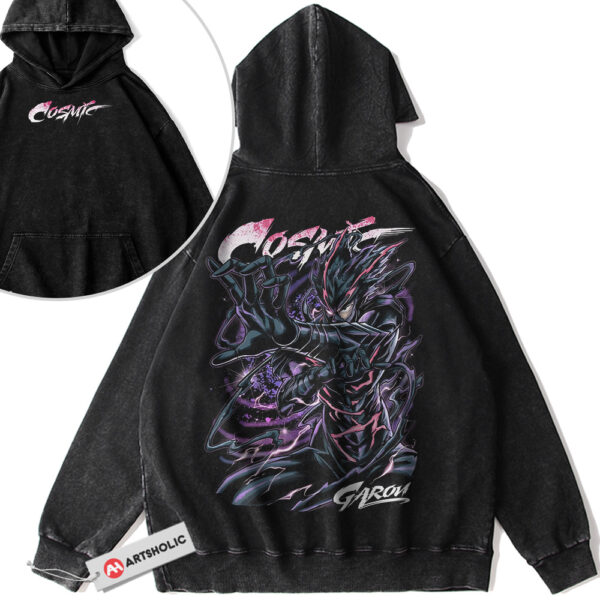 Garou Hoodie, One Punch Man Hoodie, Anime Hoodie, Vintage Hoodie 2-Sided