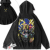All Might Hoodie, MHA Hoodie, Anime Hoodie, Vintage Hoodie 2-Sided