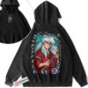 Inuyasha Hoodie, Anime Hoodie, Vintage Hoodie 2-Sided