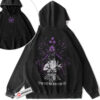 Sasuke Uchiha Hoodie, Naruto Hoodie, Anime Hoodie, Vintage Hoodie 2-Sided