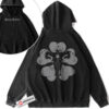 Black Clover Hoodie, Anime Hoodie, Vintage Hoodie 2-Sided