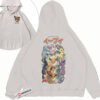 Eevee Evolutions Hoodie, Eeveelutions Hoodie, Pokemon Hoodie, Anime Hoodie, Vintage Hoodie 2-Sided