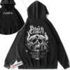 Black Clover Hoodie, Anime Hoodie, Vintage Hoodie 2-Sided