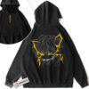 Zenitsu Agatsuma Hoodie, Demon Slayer Hoodie, Anime Hoodie, Vintage Hoodie 2-Sided