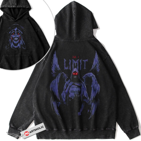 The Statue of God Hoodie, Solo Leveling Hoodie, Anime Hoodie, Vintage Hoodie 2-Sided