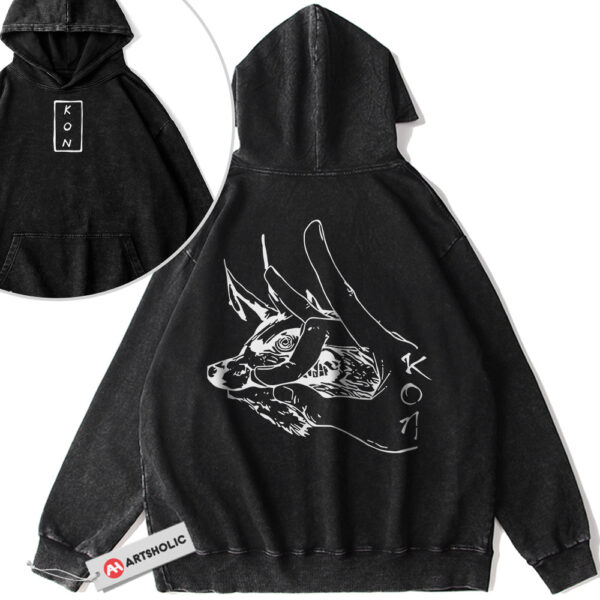 Aki Hayakawa Hoodie, Chainsaw Man Hoodie, Anime Hoodie, Vintage Hoodie 2-Sided