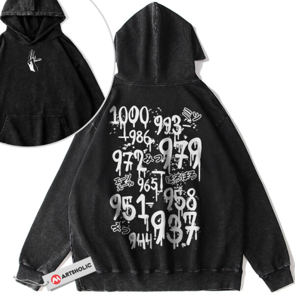 Ken Kaneki Hoodie, Tokyo Ghoul Hoodie, Anime Hoodie, Vintage Hoodie 2-Sided