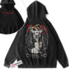 Albedo Hoodie, Overlord Hoodie, Anime Hoodie, Vintage Hoodie 2-Sided