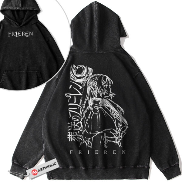 Frieren: Beyond Journey's End Hoodie, Anime Hoodie, Vintage Hoodie 2-Sided