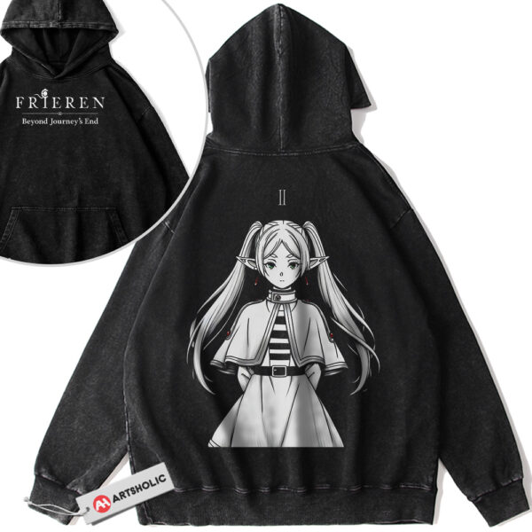 Frieren: Beyond Journey's End Hoodie, Anime Hoodie, Vintage Hoodie 2-Sided