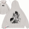 Yami Sukehiro Hoodie, Black Clover Hoodie, Anime Hoodie, Vintage Hoodie 2-Sided
