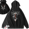 Neon Genesis Evangelion Hoodie, Anime Hoodie, Vintage Hoodie 2-Sided