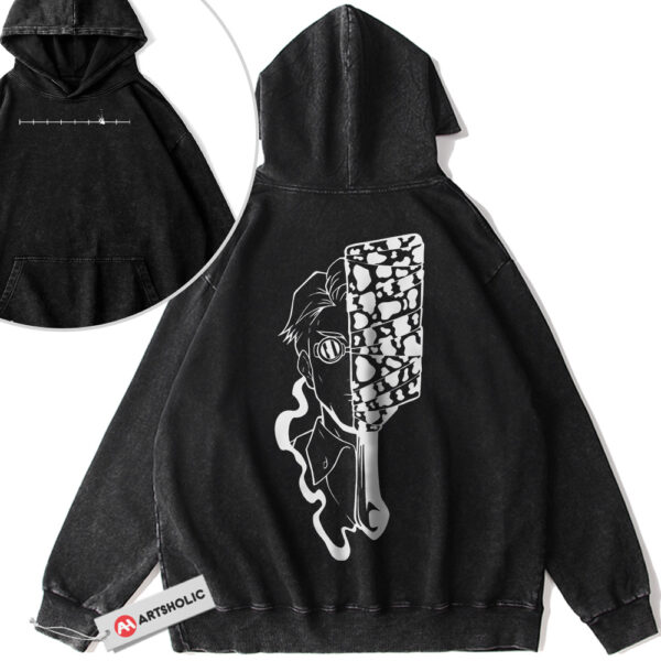 Kento Nanami Hoodie, Jujutsu Kaisen Hoodie, Anime Hoodie, Vintage Hoodie 2-Sided