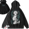Satoru Gojo Hoodie, Jujutsu Kaisen Hoodie, Anime Hoodie, Vintage Hoodie 2-Sided