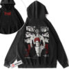 Nagato Uzumaki Hoodie, Pain Hoodie, Naruto Hoodie, Anime Hoodie, Vintage Hoodie 2-Sided