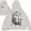 My Neighbor Totoro Hoodie, Studio Ghibli Hoodie, Anime Hoodie, Vintage Hoodie 2-Sided