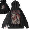 Princess Mononoke Hoodie, Studio Ghibli Hoodie, Anime Hoodie, Vintage Hoodie 2-Sided