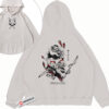 Inosuke Hashibira Hoodie, Demon Slayer Hoodie, Anime Hoodie, Vintage Hoodie 2-Sided