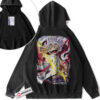 Monkey D Luffy Hoodie, One Piece Hoodie, Anime Hoodie, Vintage Hoodie 2-Sided