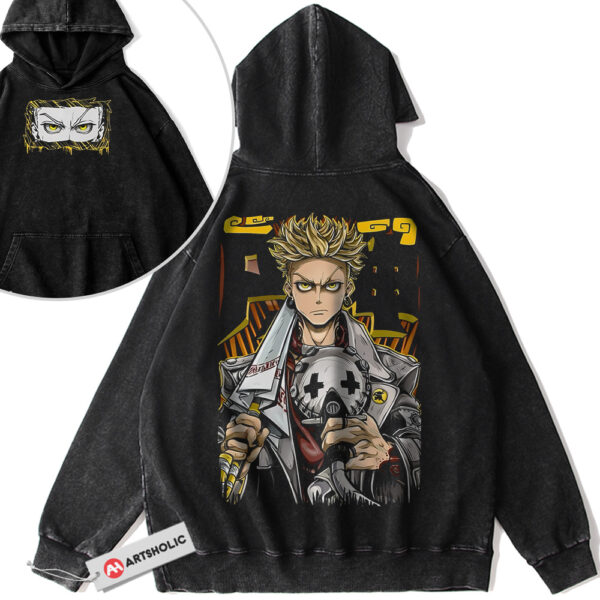 Enjin Hoodie, Gachiakuta Hoodie, Anime Hoodie, Vintage Hoodie 2-Sided
