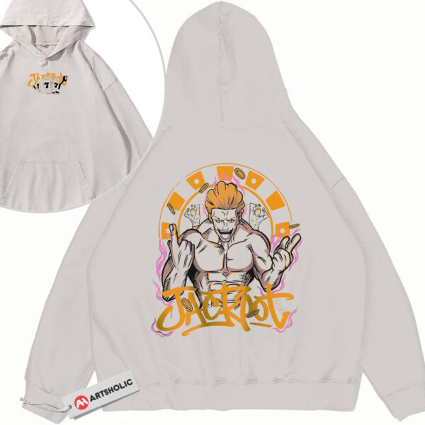 Kinji Hakari Hoodie, Jujutsu Kaisen Hoodie, Anime Hoodie, Vintage Hoodie 2-Sided