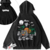 Bulbasaur Hoodie, Pokemon Hoodie, Anime Hoodie, Vintage Hoodie 2-Sided