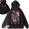 Chainsaw Man Hoodie, Anime Hoodie, Vintage Hoodie 2-Sided