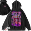 Gengar Hoodie, Haunter Hoodie, Gatsly Hoodie, Pokemon Hoodie, Anime Hoodie, Vintage Hoodie 2-Sided