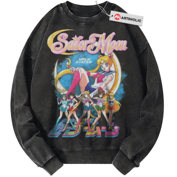 Sailor Moon Sweatshirt, Anime Sweatshirt, Vintage Sweater