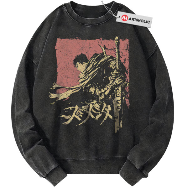 Guts Sweatshirt, Berserk Sweatshirt, Anime Sweatshirt, Vintage Sweater