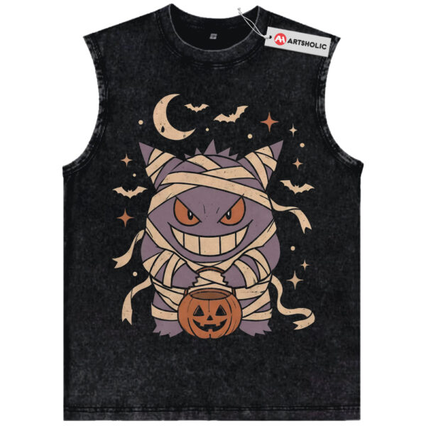 Gengar Tank Top, Halloween Tank Top, Pokemon Tank Top, Anime Tank Top, Vintage Tank Top