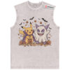 Pikachu and Gengar Tank Top, Halloween Tank Top, Pokemon Tank Top, Anime Tank Top, Vintage Tank Top