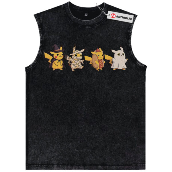 Pikachu Shirt, Halloween Shirt, Pokemon Shirt, PKM Shirt, Anime Shirt, Vintage Tee