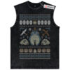 Studio Ghibli Tank Top, Christmas Tank Top, Anime Tank Top, Vintage Tank Top