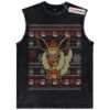 Eevee Tank Top, Christmas Tank Top, Pokemon Tank Top, PKM Tank Top, Anime Tank Top, Vintage Tank Top