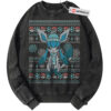 Glaceon Sweatshirt, Christmas Sweatshirt, Pokemon Sweatshirt, PKM Sweatshirt, Anime Sweatshirt, Vintage Sweater