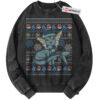 Vaporeon Sweatshirt, Christmas Sweatshirt, Pokemon Sweatshirt, PKM Sweatshirt, Anime Sweatshirt, Vintage Sweater