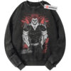 Yujiro Hanma Sweatshirt, Baki the Grappler Sweatshirt, Anime Sweatshirt, Vintage Sweater
