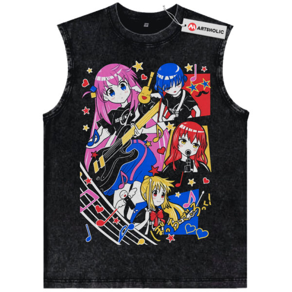 Bocchi the Rock Tank Top, Anime Tank Top, Vintage Tank Top