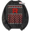 Team Rocket Sweatshirt, Christmas Sweatshirt, Pokemon Sweatshirt, PKM Sweatshirt, Anime Sweatshirt, Vintage Sweater
