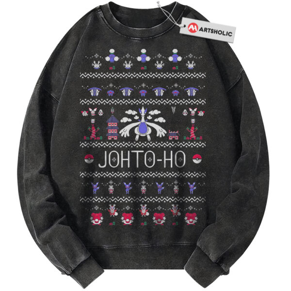 Lugia Sweatshirt, Christmas Sweatshirt, Pokemon Sweatshirt, PKM Sweatshirt, Anime Sweatshirt, Vintage Sweater