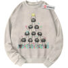 Susuwatari Sweatshirt, Studio Ghibli Sweatshirt, Christmas Sweatshirt, Anime Sweatshirt, Vintage Sweater