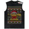 Pikachu Tank Top, Pokemon Tank Top, Christmas Tank Top, Anime Tank Top, Vintage Tank Top