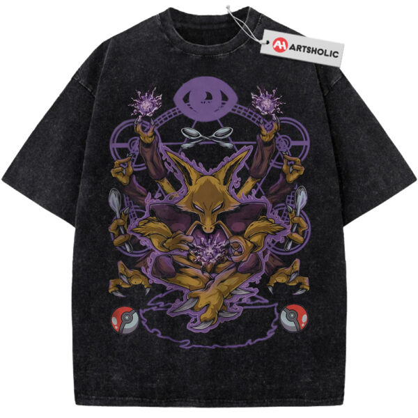Alakazam Shirt, Pokemon Shirt, PKM Shirt, Anime Shirt, Vintage Tee