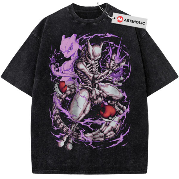 Mewtwo Shirt, Pokemon Shirt, PKM Shirt, Anime Shirt, Vintage Tee