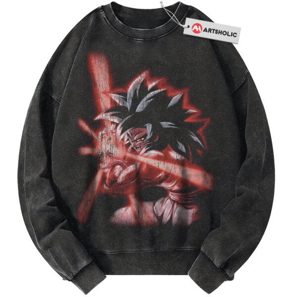 Son Goku Sweatshirt, Dragon Ball Sweatshirt, Anime Sweatshirt, Vintage Sweater